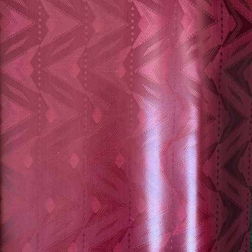 [2120-S301-13UV-5] Bazin uni Color 301-burgundy 5 m