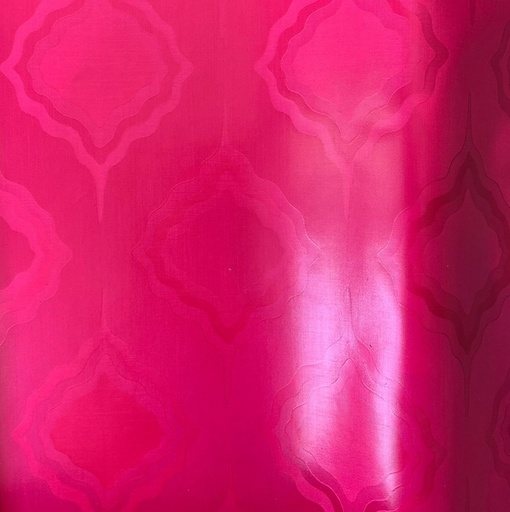 [2120-S308-13W9-4,5] Bazin uni Color 308-hot pink 4,5 m