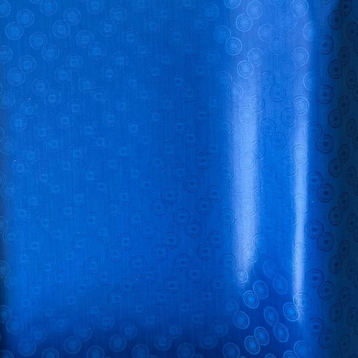 [2120-S530-13W3-4] Bazin uni Color 530-blue 4m