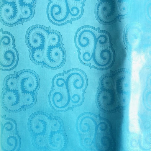 [2036-S534-21101] Bazin uni Color 534-turquoise | D (21101)