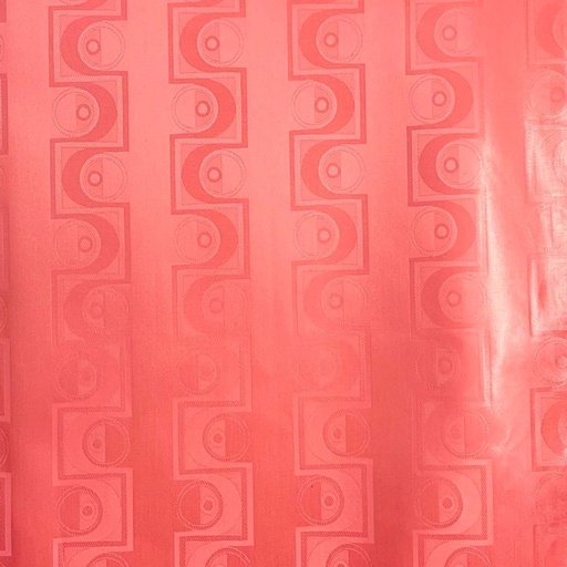 [1884-326122-20672-30] Bazin uni Color 326-rose corail, 30 m