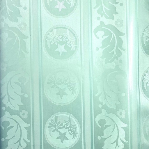 [1896-652121-20747-30] Bazin uni Color 652-hellmint, 30 m