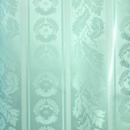 [1896-652121-20748-30] Bazin uni Color 652-menthe clair, 30 m