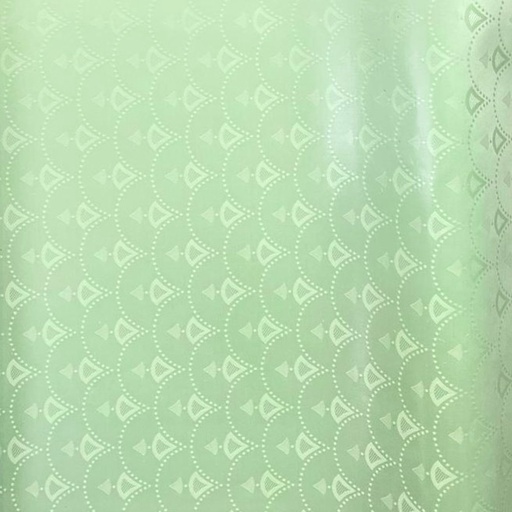 [2134-S604-14P3-5] Bazin uni Color 604-pastel green 5m