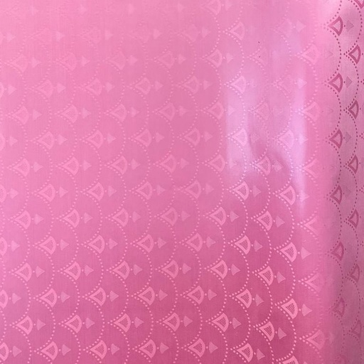 [2134-S319-14P3-4] Bazin uni Color 319-rosa 4 m