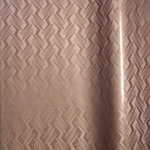 [2134-S816-1495-5,4] Bazin uni Color 816-champignonbraun 5,4 m