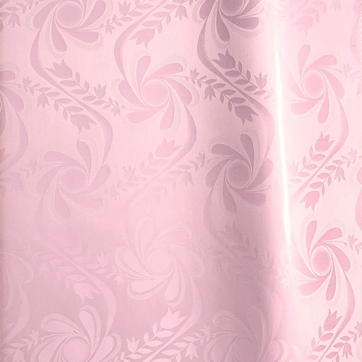 [2134-S312-148X-5] Bazin uni Color 312-rose clair 5 m