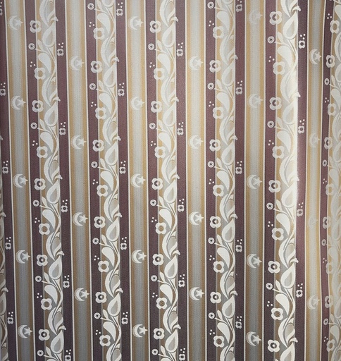 [2134-13GG-4] Bazin fils teints - 4 m