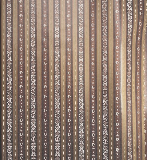 [2134-13GH-5] Bazin fils teints - 5 m