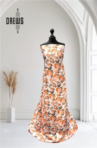 [1730-6041-003-4] Bazin Print 6041-003 | 4 m