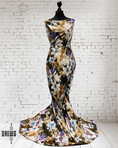 Bazin Print 6306