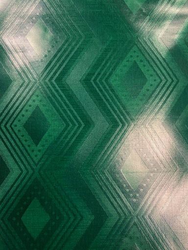 [1974-S636-20957-3] Bazin uni Color 636-dunkelgrün | D - 3 m