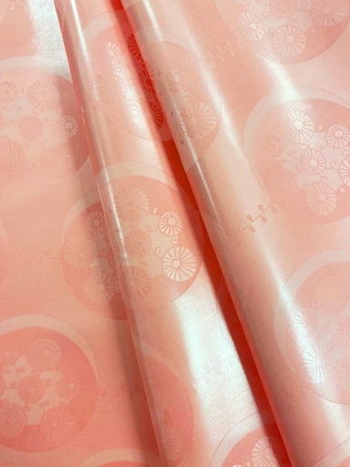 [1922-S204-20898-1] Bazin uni Color 204-rose saumon | D