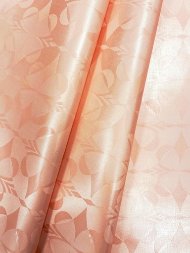 [1807-S206-20208-3] Bazin uni Color 206-salmon | D - 3 m