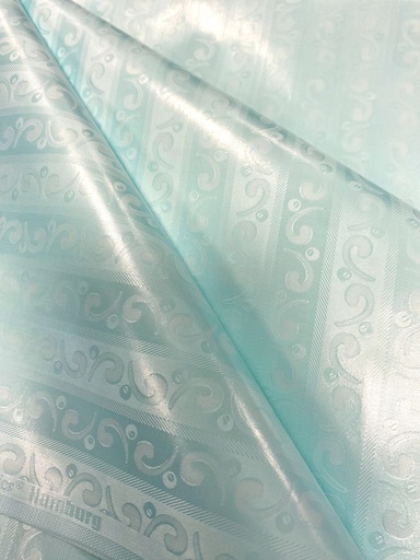 [1776-S614-20049-1] Bazin uni Color 614-aqua | HF