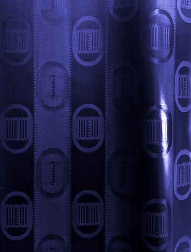 Bazin uni Color 527-midnight blue | HF