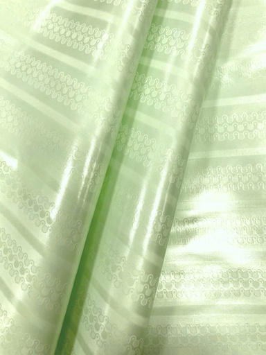 [2053-S604-21220-1] Bazin uni Color 604-vert pastel | HF