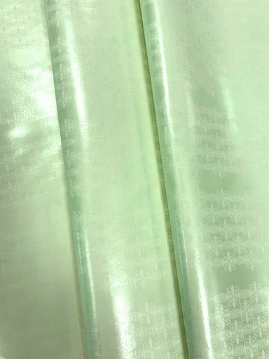 [1776-S604-20045-4] Bazin uni Color 604-vert pastel | HF - 4 m