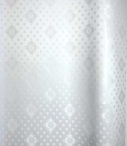 [2211-0211-1671-4] Bazin artisanal 0211-blanc | 4 m