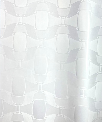 [2211-0211-166Y-4,6] Bazin artisanal 0211-blanc | 4,6 m